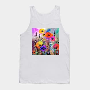 In a poppy world Tank Top